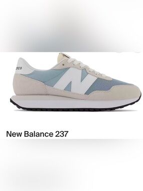 New Balance 237 women’s  Sneakers sea salt ocean haze Comfort cushioning